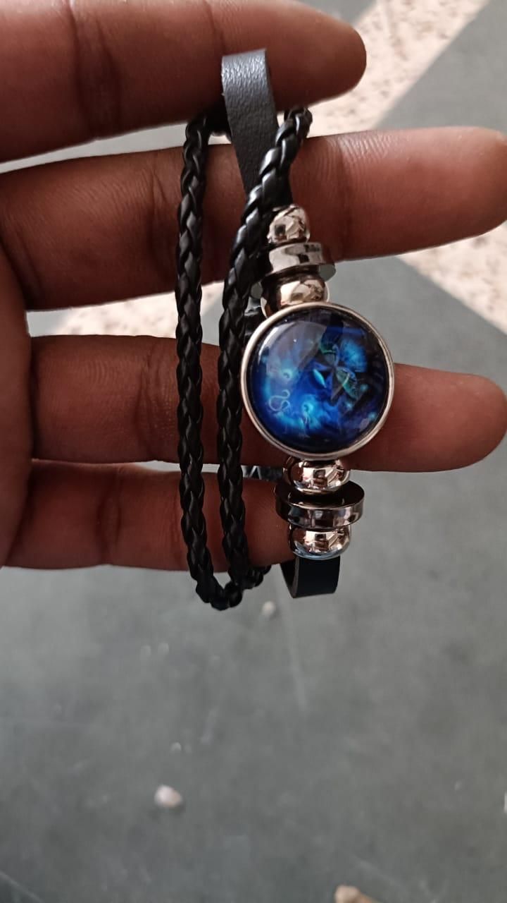 Zodiac Leather Braided Bracelet | š„FLAT 50% OFF SALEš„