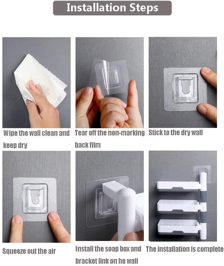 Three Layer Soap Dish Holder